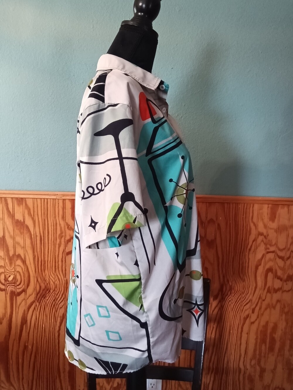 Mens Martini Button Down - Picture 4 of 4